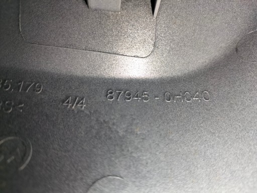 KUČIŠTE RETROVIZORA LIJEVA STRANA TOYOTA AYGO II 14- 108 KUČIŠTE RETROVIZORA LIJEVA STRANA TOYOTA AYGO II 14- 108