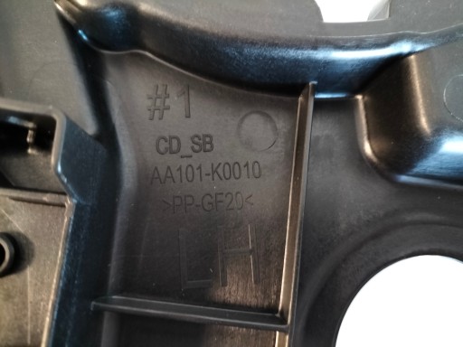 DIZAČ PROZOR VRATA PANEL ZADNJI LIJEVA STRANA KIA PRO CEED PROCEED III 18-