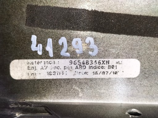 LAJSNA POKLOPAC VRATA ZADNJIH  ZADNJI DESNA STRANA PEUGEOT 407 04-