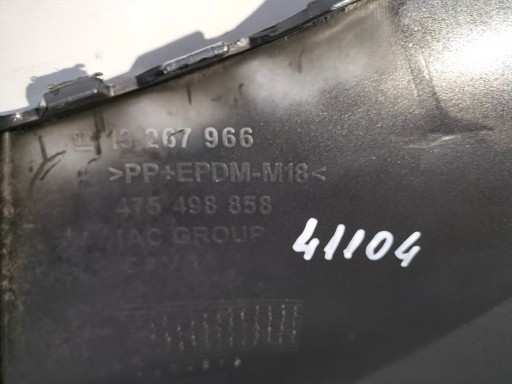 BRANIK ZADNJI OPEL MERIVA B II 10-