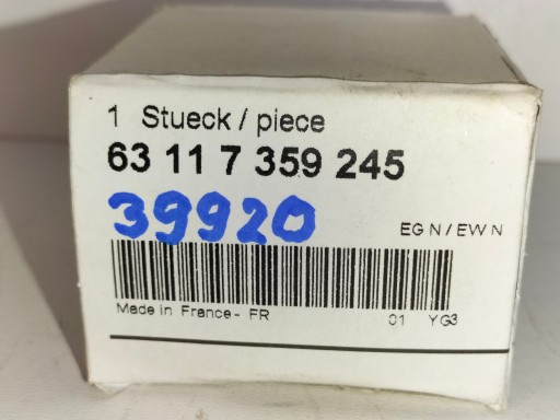 ŽARULJA DANJE PW24W BMW 3 F30 F31 F34 12- 5 GT F07 09- ŽARULJA DANJE PW24W BMW 3 F30 F31 F34 12- 5 GT F07 09-