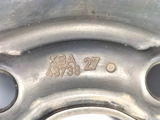 FELGA ČELIČNA OPEL ASTRA 4 IV J 09- ZAFIRA C 11- 6,5JX16 ET41