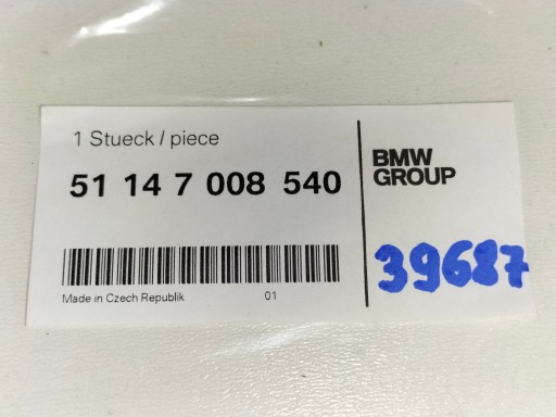 ZNAK EMBLEMAT NAPIS GEPEKA ZADNJI BMW X3 E83 04- X5 E53 00- ZNAK EMBLEMAT NAPIS GEPEKA ZADNJI BMW X3 E83 04- X5 E53 00-