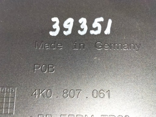 POKLOPAC LAJSNA BLATOBRANA PREDNJA STRANA LIJEVA AUDI A6 C8 18- ALLROAD