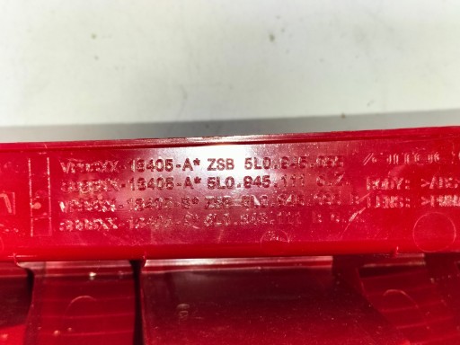 LAMPA FAR ZADNJA  ZADNJI LIJEVA STRANA SKODA YETI 09-13