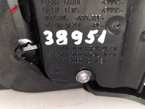 LAMPA FAR ZADNJA  ZADNJI DESNA STRANA MERCEDES CLS W257 18- LED