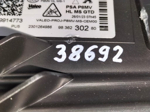 LAMPA FAR PREDNJA LIJEVA STRANA PEUGEOT 3008 II 5008 REDIZAJN 20- FULL LED TE LAMPA FAR PREDNJA LIJEVA STRANA PEUGEOT 3008 II 5008 REDIZAJN 20- FULL LED TE