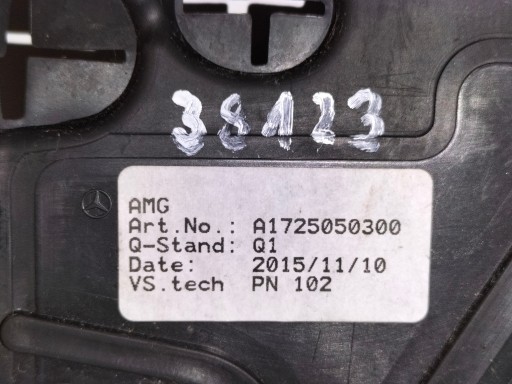 VOLAN ZRAKA POKLOPAC HLADNJAKA ULJA LIJEVA STRANA MERCEDES SLK R172 11-