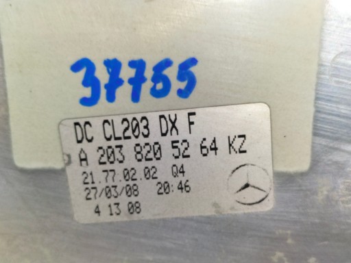 LAMPA FAR ZADNJA  ZADNJI DESNA STRANA MERCEDES CLC CL203 08-11