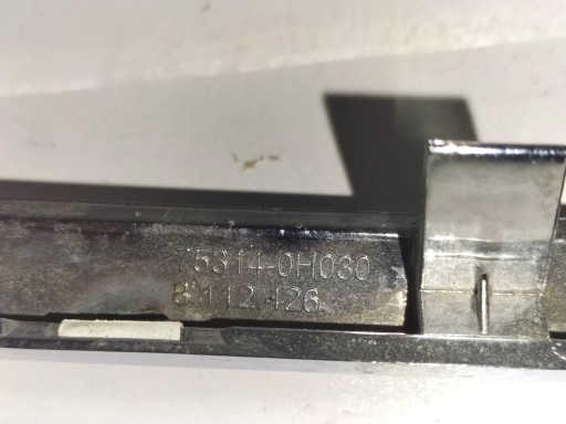 MASKA LAJSNA KROM CITROEN C1 II 14-