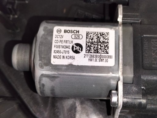 DIZAČ PANEL PROZOR VRATA PREDNJA STRANA LIJEVA KIA PRO CEED PROCEED III 18-