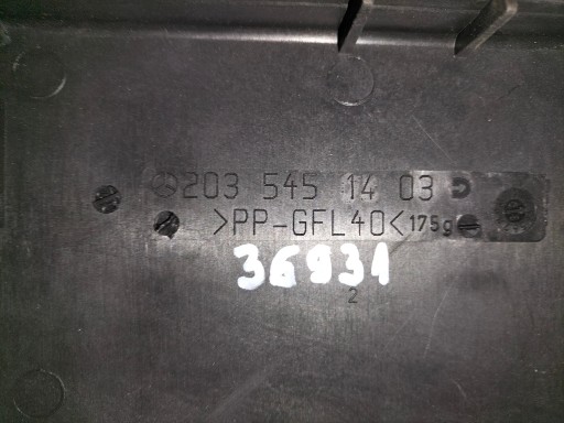 POKLOPAC KUČIŠTE MJENJAČA OSIGURAČA MERCEDES CLC CL203 08-