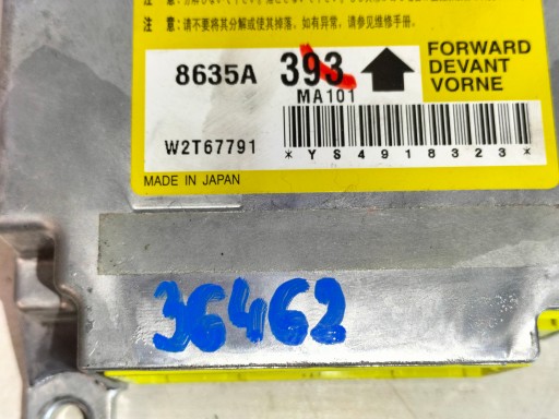 MODUL SENSOR NOSAČ / AIRBAG MITSUBISHI SPACE STAR II 13-