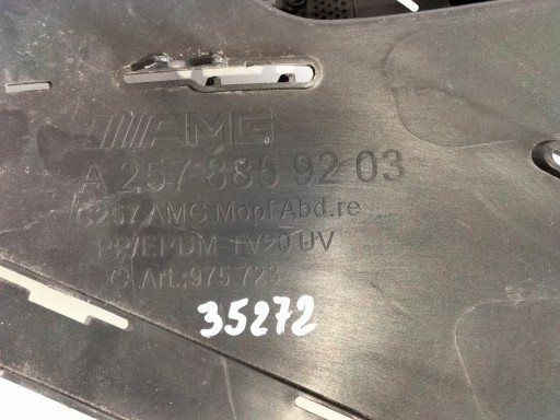 MASKA MREŽICA BRANIKA PREDNJA STRANA DESNA MERCEDES CLS C257 18- AMG