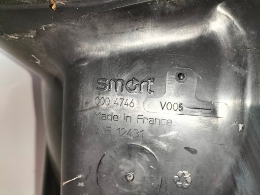 PVC BLATOBRANA PREDNJA STRANA LIJEVA SMART FORTWO W450 98-