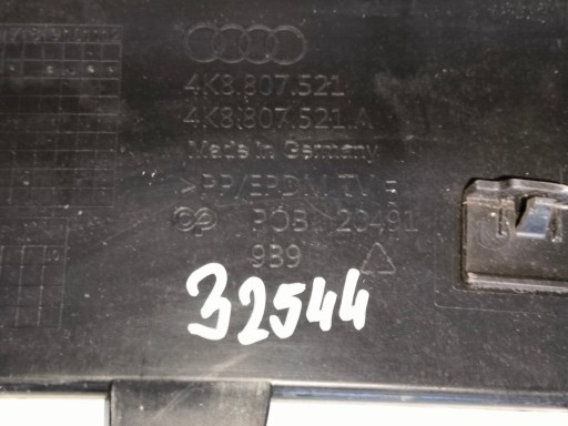 SPOJLER BRANIKA ZADNJI AUDI A7 4K 18-