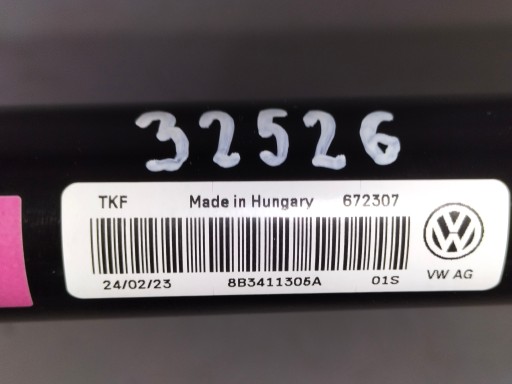BALANS ŠTANGA / KRAJNIK PREDNJA STRANA AUDI A7 VW KOMPLET ZE WSPORNIKAMI