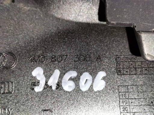 MASKA LAJSNA BRANIKA PREDNJA STRANA DESNA AUDI Q7 4M0 REDIZAJN 19- S-LINE