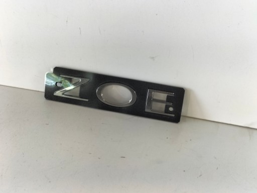 ZNAK NAPIS EMBLEMAT ZADNJI RENAULT ZOE ZNAK NAPIS EMBLEMAT ZADNJI RENAULT ZOE