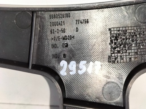 NOSAČ BRANIKA ZADNJI DESNA STRANA CITROEN C4 PICASSO 06- NOSAČ BRANIKA ZADNJI DESNA STRANA CITROEN C4 PICASSO 06-