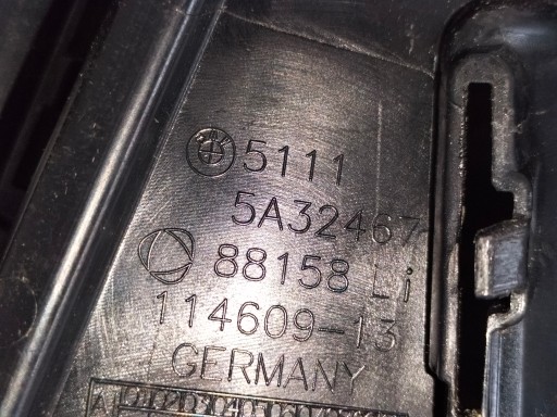 MASKA MREŽICA BRANIKA PREDNJEG PREDNJA STRANA LIJEVA BMW Z4 G29 19- M-PAKET