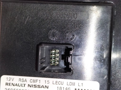 MODUL BALAST LED RENAULT MEGANE 4 IV 16- KADJAR 15-