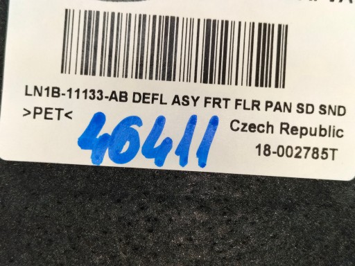 POKLOPAC PODVOZJA ZADNJA  ZADNJI LIJEVA STRANA FORD ECOSPORT II MK2 17-