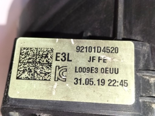 LAMPA FAR PREDNJA LIJEVA STRANA KIA OPTIMA IV REDIZAJN 18- LAMPA FAR PREDNJA LIJEVA STRANA KIA OPTIMA IV REDIZAJN 18-
