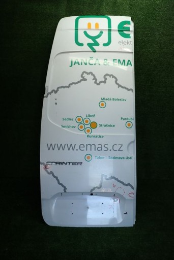 MERCEDES SPRINTER 907 W907 910 W910 18- VRATA LIJEVA ZADNJA ZADNJI 199CM