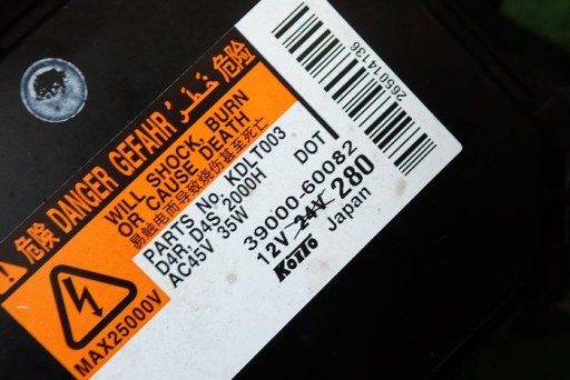 SUBARU BRZ TOYOTA GT86 XENON LED FAR LIJEVA STRANA LAMPA