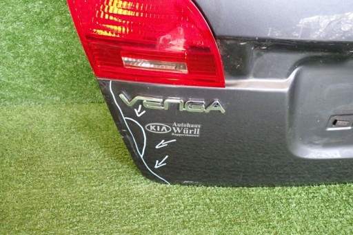 KIA VENGA 09- GEPEK ZADNJA  ZADNJI