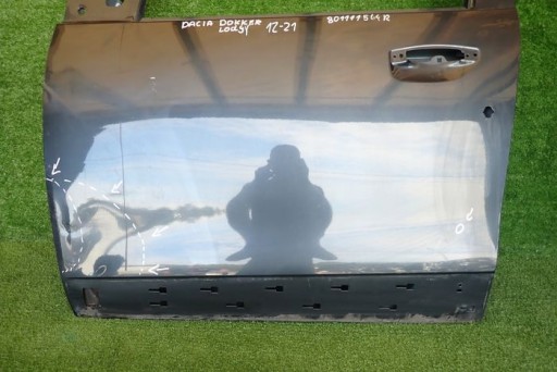 DACIA DUSTER LODGY 12- VRATA LIJEVA PREDNJA STRANA