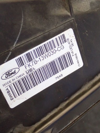 FORD EDGE MK2 II 15- FAR LIJEVA STRANA LAMPA FK7B-13W030-CG