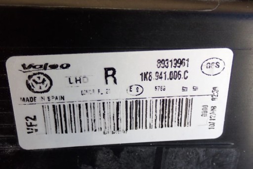 VW SCIROCCO 08- FAR DESNA STRANA LAMPA