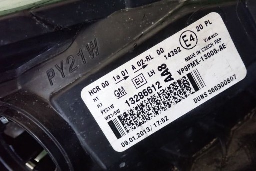 OPEL MERIVA B 10-13 FAR LIJEVA STRANA LAMPA