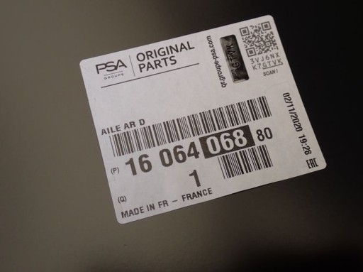 CITROEN DS5 BLATOBRAN DESNA STRANA ZADNJI