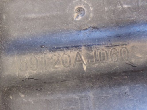 SUBARU OUTBACK IV 10- PVC BLATOBRANA DESNA  PREDNJA STRANA