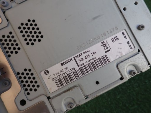 SEAT EXEO RADIO NAVIGACIJA 3R0035194