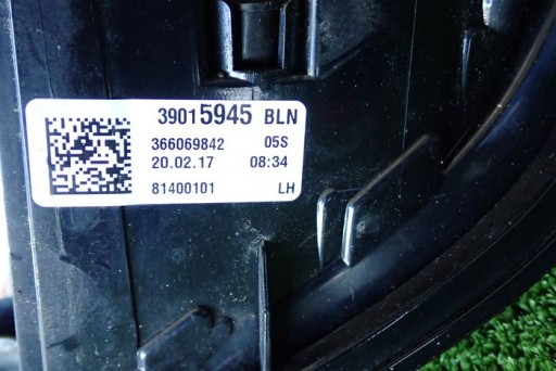 OPEL ASTRA K V HATCHBACK (OBIČNI) 16- LAMPA FAR LIJEVA STRANA ZADNJA ZADNJI OPEL ASTRA K V HATCHBACK (OBIČNI) 16- LAMPA FAR LIJEVA STRANA ZADNJA ZADNJI