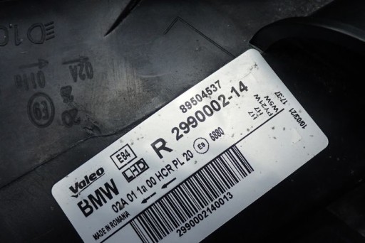 BMW X1 E84 REDIZAJN 12- FAR DESNA STRANA LAMPA