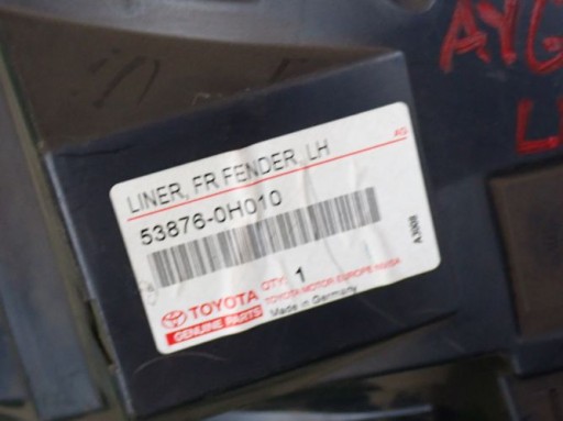 CITROEN C1 TOYOTA AYGO PEU 107 05-14 PVC BLATOBRANA LIJEVA PREDNJA STRANA CITROEN C1 TOYOTA AYGO PEU 107 05-14 PVC BLATOBRANA LIJEVA PREDNJA STRANA