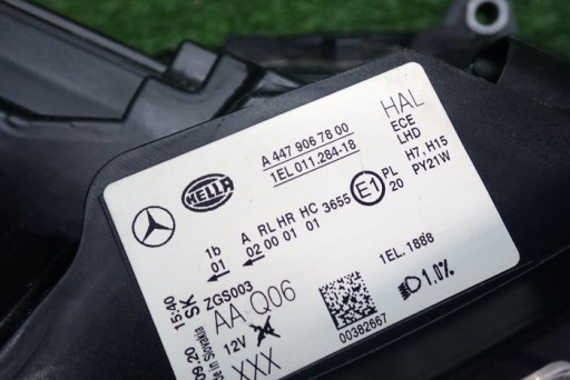 MERCEDES VITO VIANO 14- FAR DESNA STRANA LAMPA A4479067800