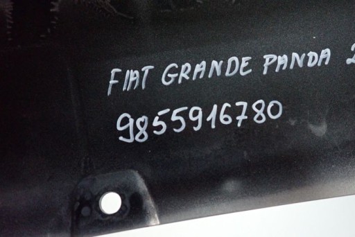 FIAT GRANDE PANDA 25- SPOJLER DIFUZOR ZADNJI 9855916780