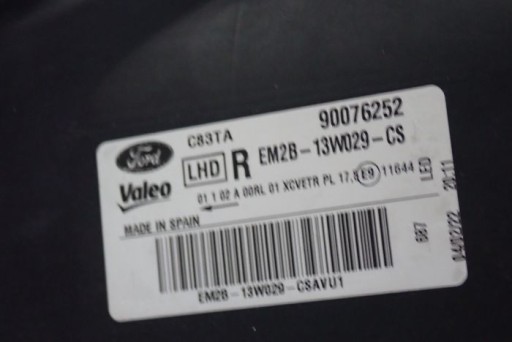 FORD GALAXY MK3 S-MAX MK2 II REDIZAJN 20- FAR DESNA STRANA LAMPA EM2B-13W029-CS FORD GALAXY MK3 S-MAX MK2 II REDIZAJN 20- FAR DESNA STRANA LAMPA EM2B-13W029-CS