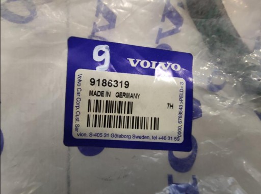 POJAS KLINASTI WIELOROWKOWY VOLVO S70 V70 9186319