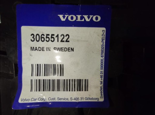 DRŽAČ BRANIKA ZADNJA STRANA NOSAČ VOLVO S80 II 30655122