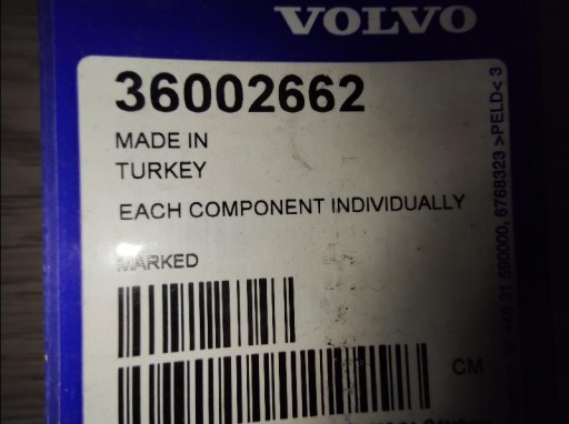 INJEKTOR VOLVO S60 V60 XC60 31272690 INJEKTOR VOLVO S60 V60 XC60 31272690