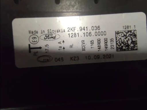 LAMPA FAR PREDNJA STRANA FORD TOURNEO CONNECT FULL LED