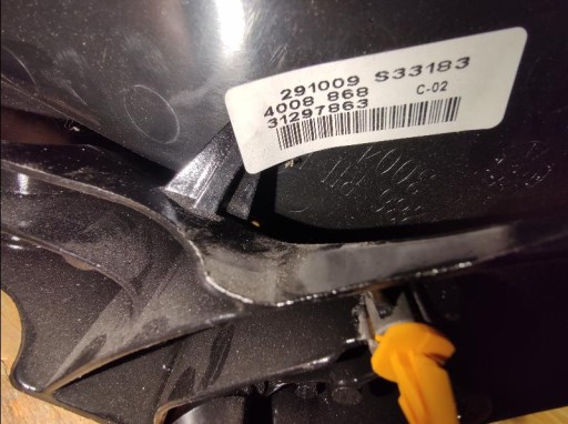 VOLVO S80 II V70 8PIN 31297863 RETROVIZOR DESNA