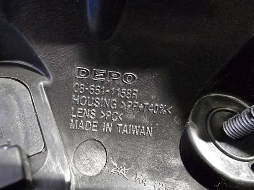 FIAT FIORINO BIPPER NEMO 086611158R LAMPA FAR PREDNJA STRANA LIJEVA + DESNA